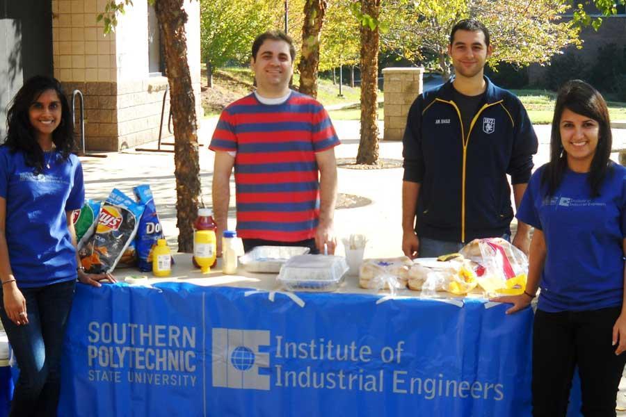  / Students promoting Institute of Industrial Engineers