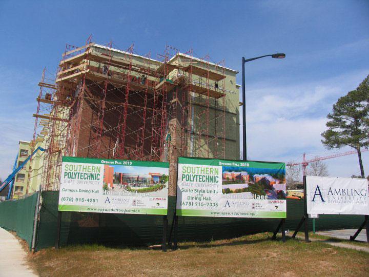  / Construction of Dorms and Dining Hall