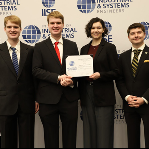 KSU, ISYE senior design team -  Dalton Beasley, Dyson Beasley, Tristan McMichael, and Ryan Waltman