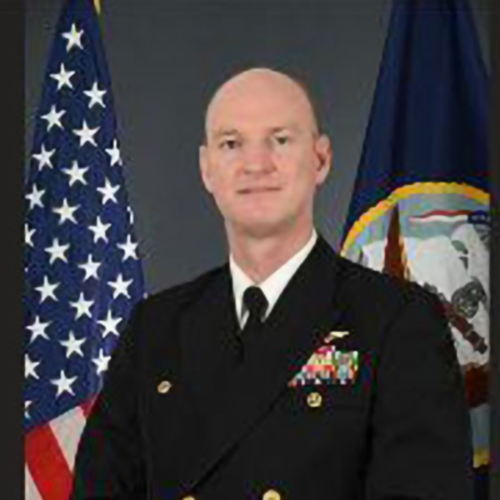 Captain Patrick V. Foege, USN - Commanding Officer