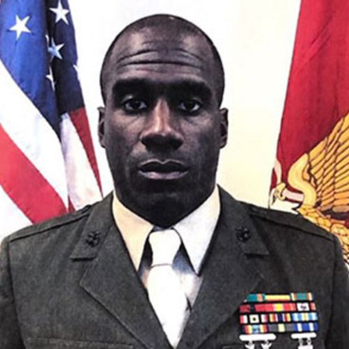 GySgt Theophlius Bush - Assistant Marine Officer Instructor