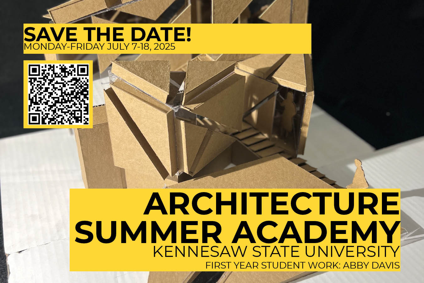 architecture summer academy save the date